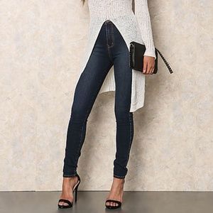 Black fancy high heels